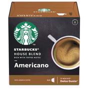 Nescafe Dolce Gusto Starbucks House Of Blend Americano 12 capsules Nescafe Dolce Gusto Starbucks House Of Blend Americano 12 capsules