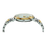 Versace V Circle Silver Stainless Steel Women Watch VE8101419