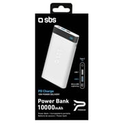 SBS Power Bank 10000mAh - White