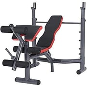 ULTIMAX Weight Lifting Bench with Preacher Curl Leg Developer Adjustable for Olympic Workout Multi-Function Bench Press for Home Gym Weight Lifting Gym Fitness ULTIMAX Weight Lifting Bench with Preacher Curl Leg Developer Adjustable for Olympic Workout Multi-Function Bench Press for Home Gym Weight Lifting Gym Fitness