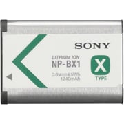 مجموعة بطارية قابلة لإعادة الشحن Type X من سوني طراز NP-BX1 بقوة 1240 ملي أمبير في الساعة للكاميرات الرقمية مجموعة بطارية قابلة لإعادة الشحن Type X من سوني طراز NP-BX1 بقوة 1240 ملي أمبير في الساعة للكاميرات الرقمية