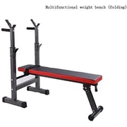 ULTIMAX Adjustable Weight Bench dumbbell flat stool/Chair Sit-up Bench Household barbell bed fitness equipment Weight-lifting bed Professional bird bench multi-function foldable bench press