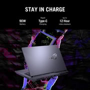ASUS ROG Strix G17 (2022) Gaming Laptop - AMD Ryzen 9-6900HX / 17.3inch WQHD / 16GB RAM / 1TB SSD / 8GB NVIDIA GeForce RTX 3070 Ti Graphics / Windows 11 Home / English & Arabic Keyboard / Grey / Middle East Version - [G713RW-LL107W]