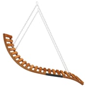 Vidaxl Swing Bed Solid Bent Wood With Teak Finish 115x147x46 Cm Vidaxl Swing Bed Solid Bent Wood With Teak Finish 115x147x46 Cm
