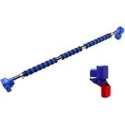 ULTIMAX Pull-up bar Chin Up Bar for Doorway No Screws,Upper Body Workout Bar with Safety Locking Catch,Heavy Duty Home Fitness Door Exercise Bar,Ajustable Width for Home Gym Exercise-(110cm-130cm) ULTIMAX Pull-up bar Chin Up Bar for Doorway No Screws,Upper Body Workout Bar with Safety Locking Catch,Heavy Duty Home Fitness Door Exercise Bar,Ajustable Width for Home Gym Exercise-(110cm-130cm)