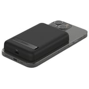 Belkin Magnetic Wireless Power Bank 5000mAh Black With Stand BPD004BTBK Belkin Magnetic Wireless Power Bank 5000mAh Black With Stand BPD004BTBK