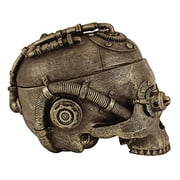 Design Toscano Steampunk Skull Containment Vessel Gothic Stash Box Statue, Antique Brass Design Toscano Steampunk Skull Containment Vessel Gothic Stash Box Statue, Antique Brass