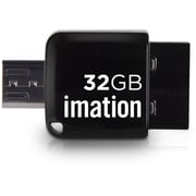 Imation 66000124850 2in1 USB2.0 Mini Flash Drive 32GB Imation 66000124850 2in1 USB2.0 Mini Flash Drive 32GB