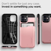 Spigen Slim Armor Cs Designed For iPhone 12 Mini Case/Cover Rose Gold Spigen Slim Armor Cs Designed For iPhone 12 Mini Case/Cover Rose Gold