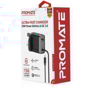 Promate Ultra Fast Charger White Promate Ultra Fast Charger White