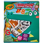 Crayola Abc Matching Magnet Set-Animals Party