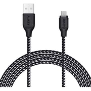 Aukey USB 2.0 To Micro USB Cable 1.2m Black Aukey USB 2.0 To Micro USB Cable 1.2m Black