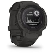 Garmin 010-02627-00 Instinct 2 Solar Smart Watch Graphite Garmin 010-02627-00 Instinct 2 Solar Smart Watch Graphite