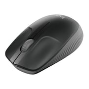 Logitech Full-size Wireless Mouse Charcoal