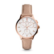 Fossil CH3016 Abilene Chronograph Light Brown Leather Watch Fossil CH3016 Abilene Chronograph Light Brown Leather Watch