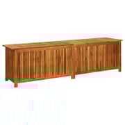 Vidaxl Garden Storage Box 200x50x58 Cm Solid Acacia Wood Vidaxl Garden Storage Box 200x50x58 Cm Solid Acacia Wood