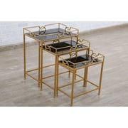 Buy Pan Emirates Acetech Nesting Table (set Of 3) Online in UAE Sharaf DG