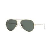 Ray Ban RB3025 W3234 Gold Unisex Sunglasses Ray Ban RB3025 W3234 Gold Unisex Sunglasses