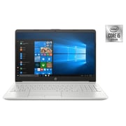 HP 15-dw1013ne Laptop, 15.6 inch FHD Display, Intel® Core™ i5 processor ,1.6 GHz , 8 GB RAM, 1 TB HDD + 128 GB SSD, NVIDIA 2 GB Graphics, Windows 10 Home - Silver English/Arabic Keyboard