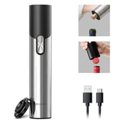Xiaomi Circle Joy 2 in 1 Automatic Beer Wine Bottle Opener Quick Open in 8 Seconds Silver Black Xiaomi Circle Joy 2 in 1 Automatic Beer Wine Bottle Opener Quick Open in 8 Seconds Silver Black
