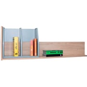 MDF White and Natural Oak Porto Book Shelf 80*44 cm