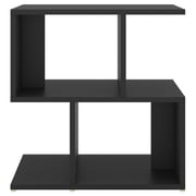 vidaXL Bedside Cabinet Black 50x30x51.5 cm Engineered Wood