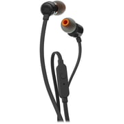 JBL T110 In Ear Wired Headphone Black JBL T110 In Ear Wired Headphone Black