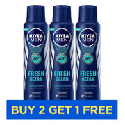 Nivea Fresh Ocean Men 150ml - Buy 2 Get 1 Free