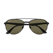 RayBan RB3606-186/9A-59 Black Metal Polarized Unisex Sunglasses RayBan RB3606-186/9A-59 Black Metal Polarized Unisex Sunglasses
