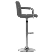 Vidaxl Bar Stools 2 Pcs Light Grey Fabric Vidaxl Bar Stools 2 Pcs Light Grey Fabric