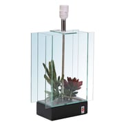 Buy Pan Emirates Ashford Glass Table Lamp With Resin Base Clear Online in UAE Sharaf DG