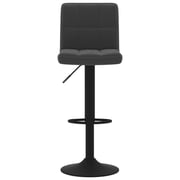 Vidaxl Bar Stools 2 Pcs Black Velvet Vidaxl Bar Stools 2 Pcs Black Velvet