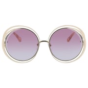CHLOE Round Gold Sunglasses For Women CL-CE155S-795-59