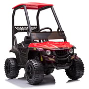 Lovely Baby Kids Powered Riding Jeep Lb 929el, Red Lovely Baby Kids Powered Riding Jeep Lb 929el, Red