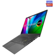 Asus Vivobook 15 OLED Laptop - 11th Gen – Core i5 2.4GHz 8GB 512GB 2GB Win10 15.6inch FHD Black English/Arabic Keyboard K513EQ OLED1B5T (2021) Middle East Version