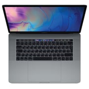 MacBook Pro 15-inch with Touch Bar and Touch ID (2018) - Core i7 2.6GHz 16GB 512GB 4GB Space Grey English/Arabic Keyboard