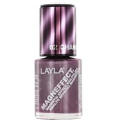 Layla Magneffect Nail Polish Changing Lilac 002