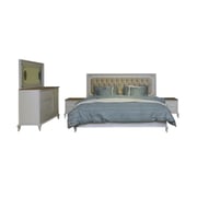 Pan Emirates Hornbill 4pcs Bedroom Set Cream Pan Emirates Hornbill 4pcs Bedroom Set Cream