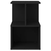 Vidaxl Bedside Cabinet Black 35x35x55 Cm Chipboard Vidaxl Bedside Cabinet Black 35x35x55 Cm Chipboard
