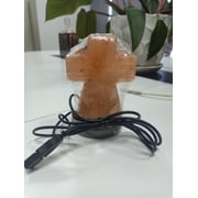 Aura Multi-color Usb Himalayan Salt Lamp - Cross By Photon Aura Multi-color Usb Himalayan Salt Lamp - Cross By Photon