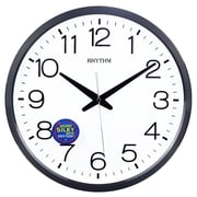 Buy Rhythm Wall Clock CMG494NR02,3D Numerals With Silent Silky Move