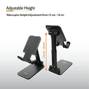 Technomounts Foldable Cell Phone Stand For Desk, Portable Mobile Phone Holder For 3.5