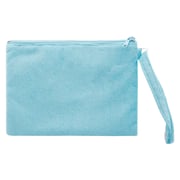 Hello Kitty Pile Flat Pouch, Soft Woven, Ipad Mini Case, Travel Pouch, Cyan Hello Kitty Pile Flat Pouch, Soft Woven, Ipad Mini Case, Travel Pouch, Cyan