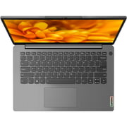 Lenovo IdeaPad 3 82H700G5AX Laptop - Core i7 2.80GHz 12GB 512GB 2GB Win11Home 14inch FHD Arctic Grey English/Arabic Keyboard