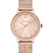 Timberland Esmond Rose Gold Mesh Watch For Women TBL15961MYR-32MM