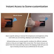 سونوف Nspanel-e Wi-fi 2 جانج Smart Scene لوحة Hmi لمفتاح الجدار ، تحكم ذكي في درجة الحرارة أسود سونوف Nspanel-e Wi-fi 2 جانج Smart Scene لوحة Hmi لمفتاح الجدار ، تحكم ذكي في درجة الحرارة أسود