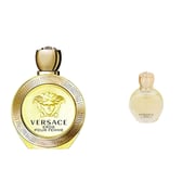 Versace Bundle Offer Of Eros Edt 100ml & Eros Edt 5ml For Women Perfume Versace Bundle Offer Of Eros Edt 100ml & Eros Edt 5ml For Women Perfume
