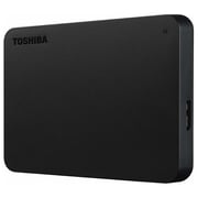 Toshiba Canvio Basics Portable Hard Disk Drive 2TB Black HDTB420EK3AA