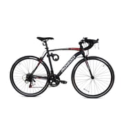 Mogoo Bolt Road Bike 700c Shimano Black, 53 Cm
