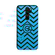 Macmerise Waves Blue - Sleek Case For Xiaomi Redmi Note 8 Pro